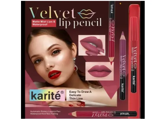 Karite lip pencil matte waterproof for women