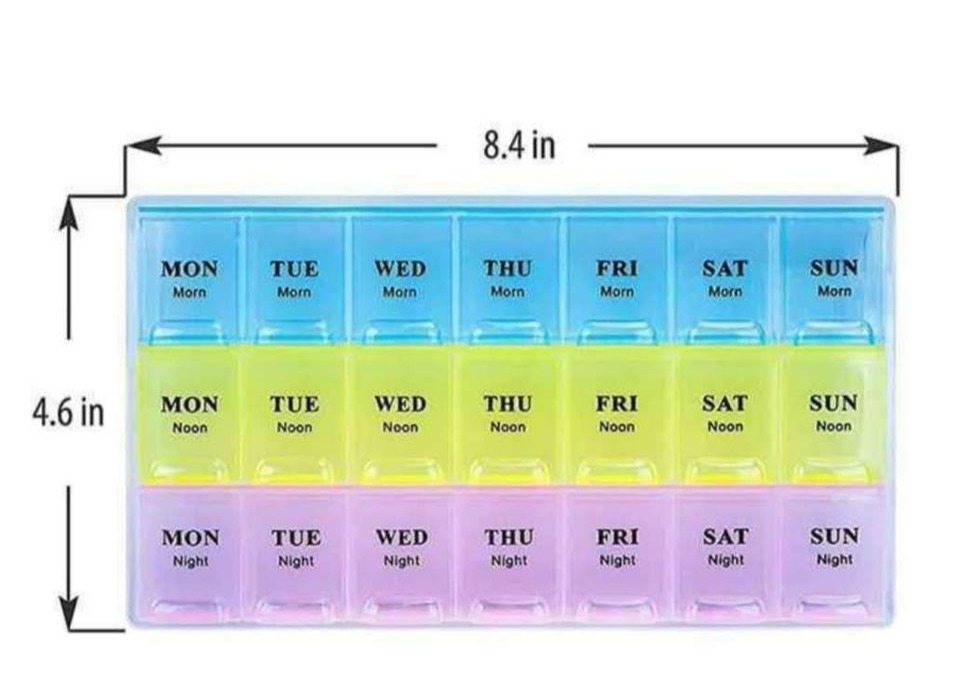 Pill Organizer Box