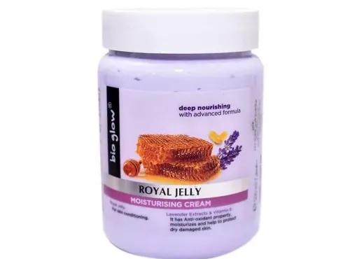Bio Glow Royal Jelly Moisturizing Cream Body Cream 500ml Body Lotion