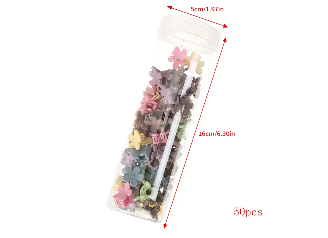 50PCS/Set Cute Hair Claws Small Size Mini Hairpin Hair Clips For Girls Korean Side Clip Bangs Clip Women Sweet Hair Accessories