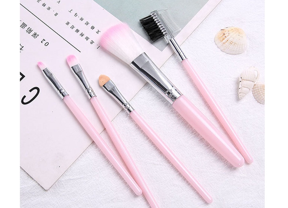 Makeup brushes set