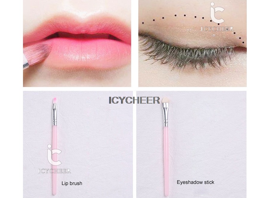 Makeup brushes set