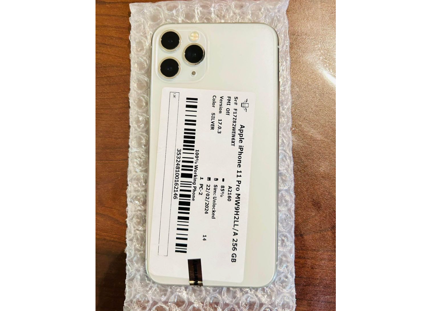 Iphone 11 pro 256gb