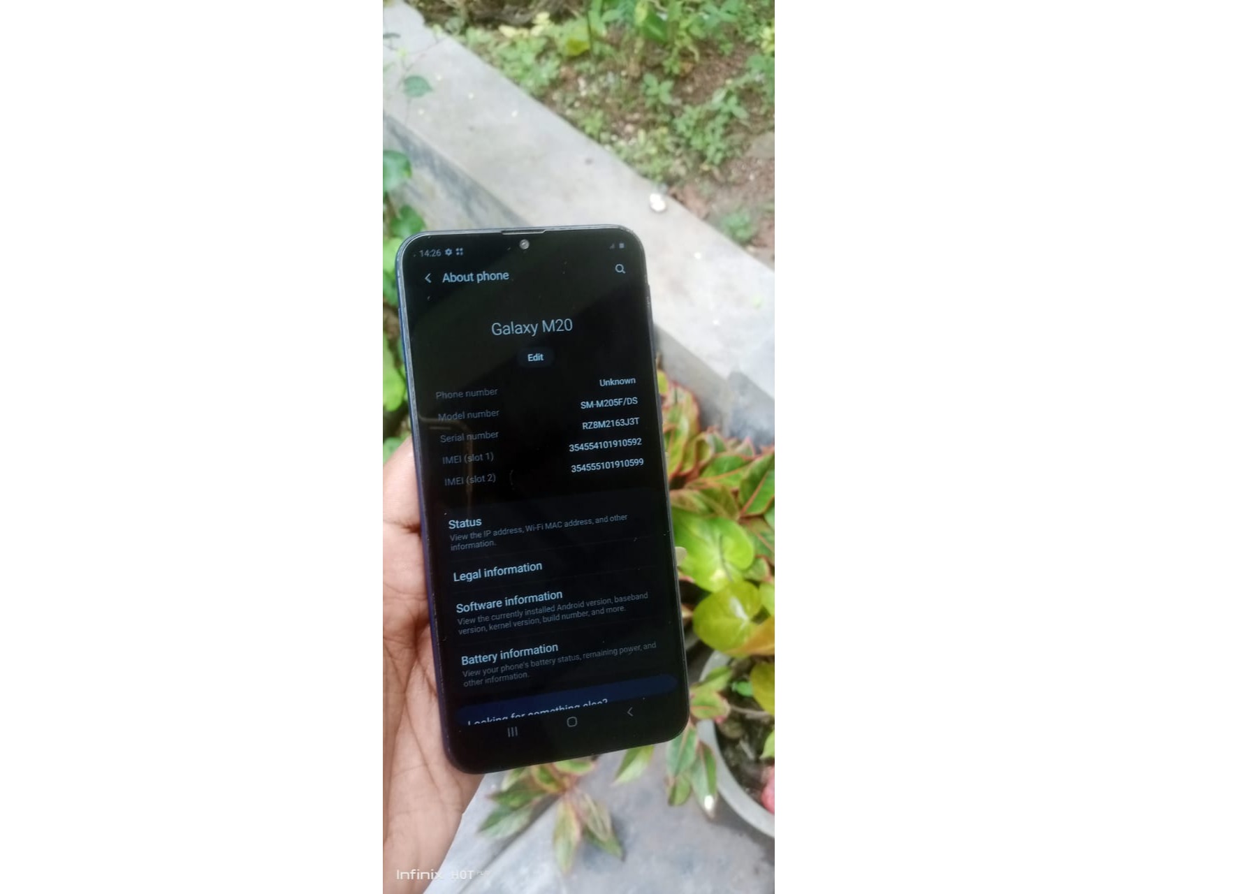 Samsung Galaxy M20