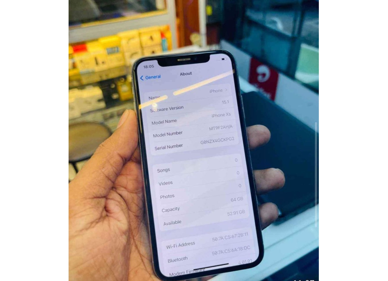I Phone XS EXCHANGE