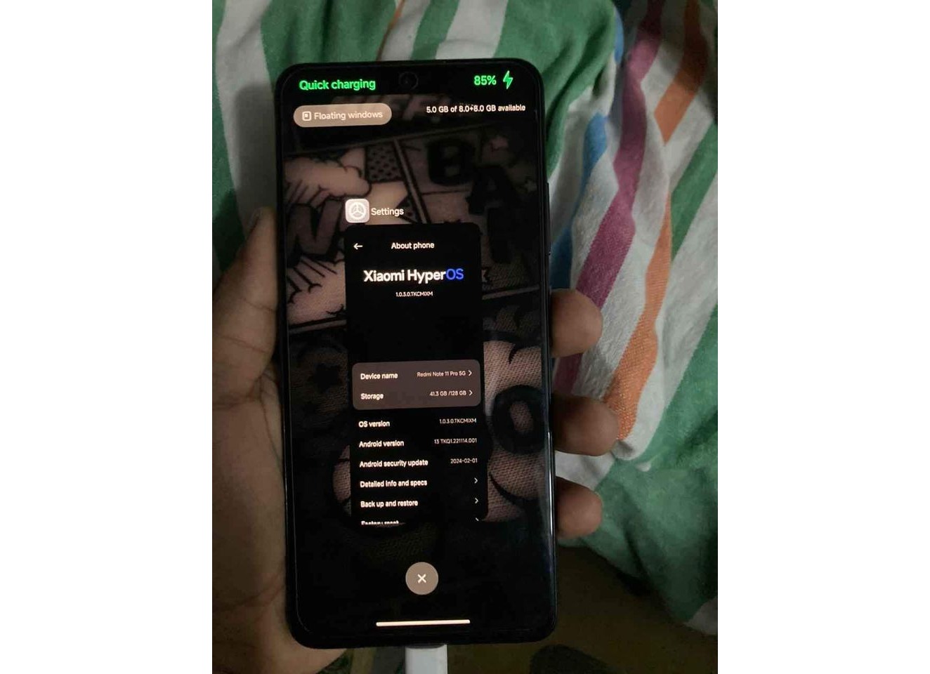 Redmi note 11 pro 5g