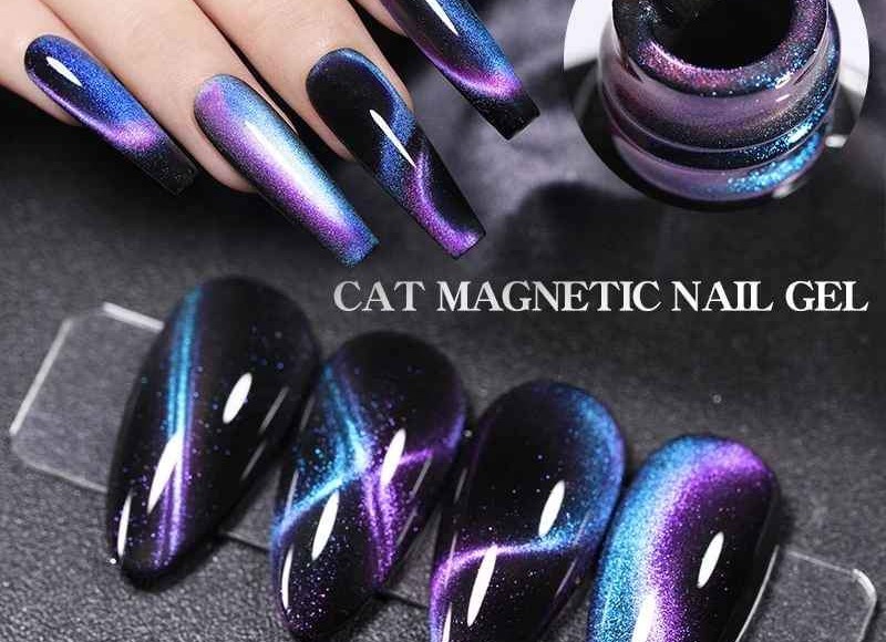 9D cat eye magnetic gel nail polish