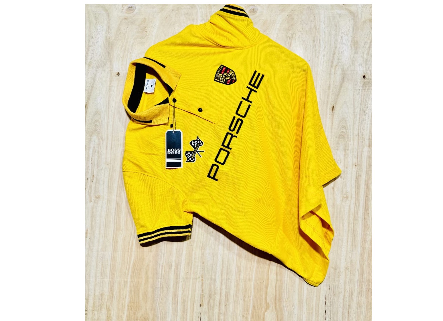 PREMIUM QUALITY PORSCHE PRINT POLO T SHIRTS