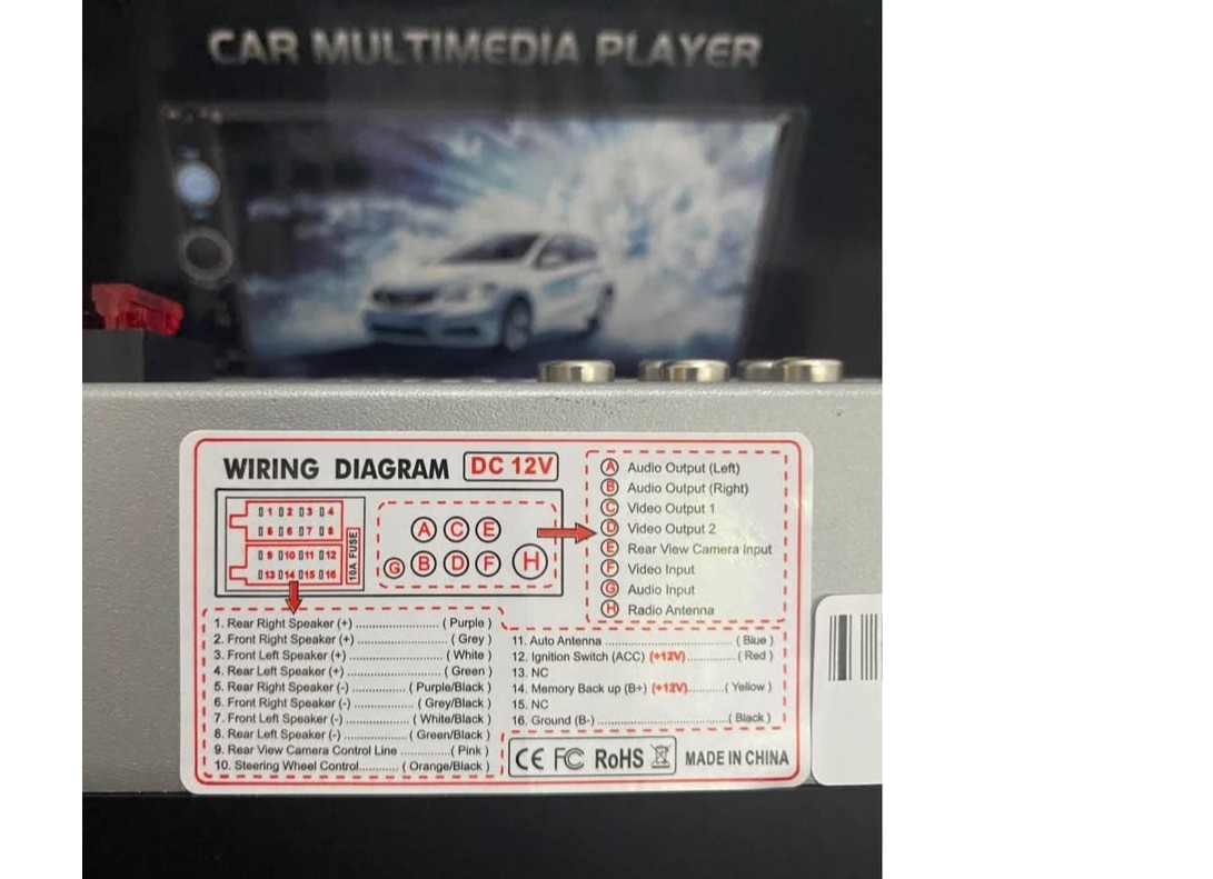Car mp5 player