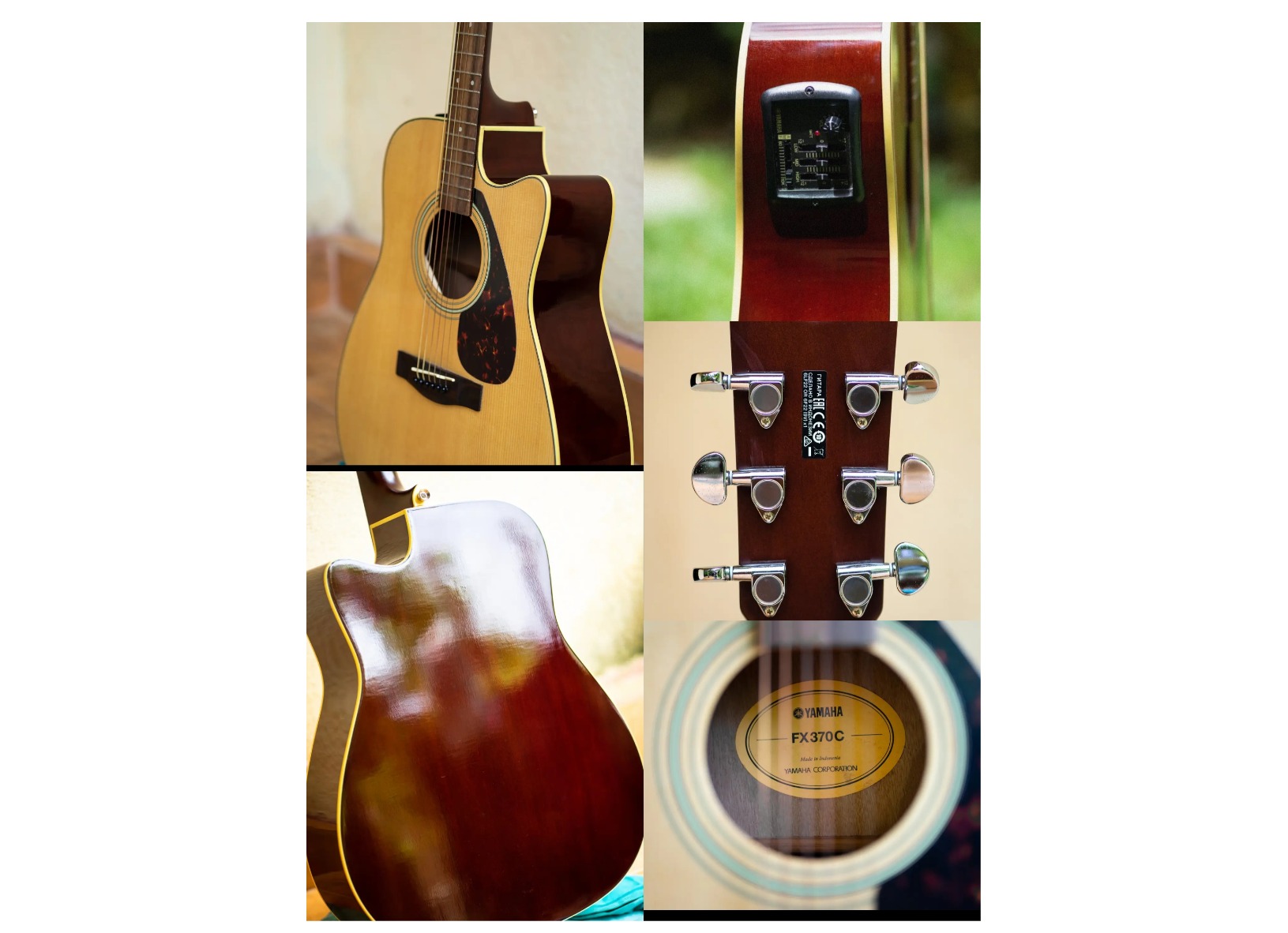 Yamaha FX370C Electric Acoustic Guitar