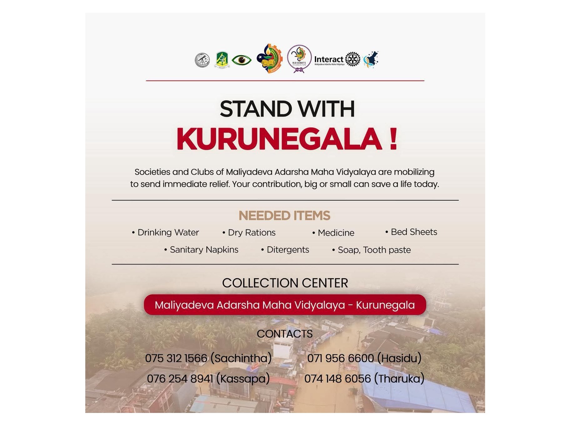 Stand with Kurunagala