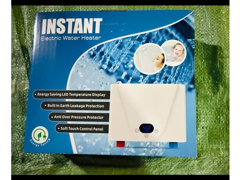 Instant 5.5KW 4 Gear Hot Water Shower Heater Fullset