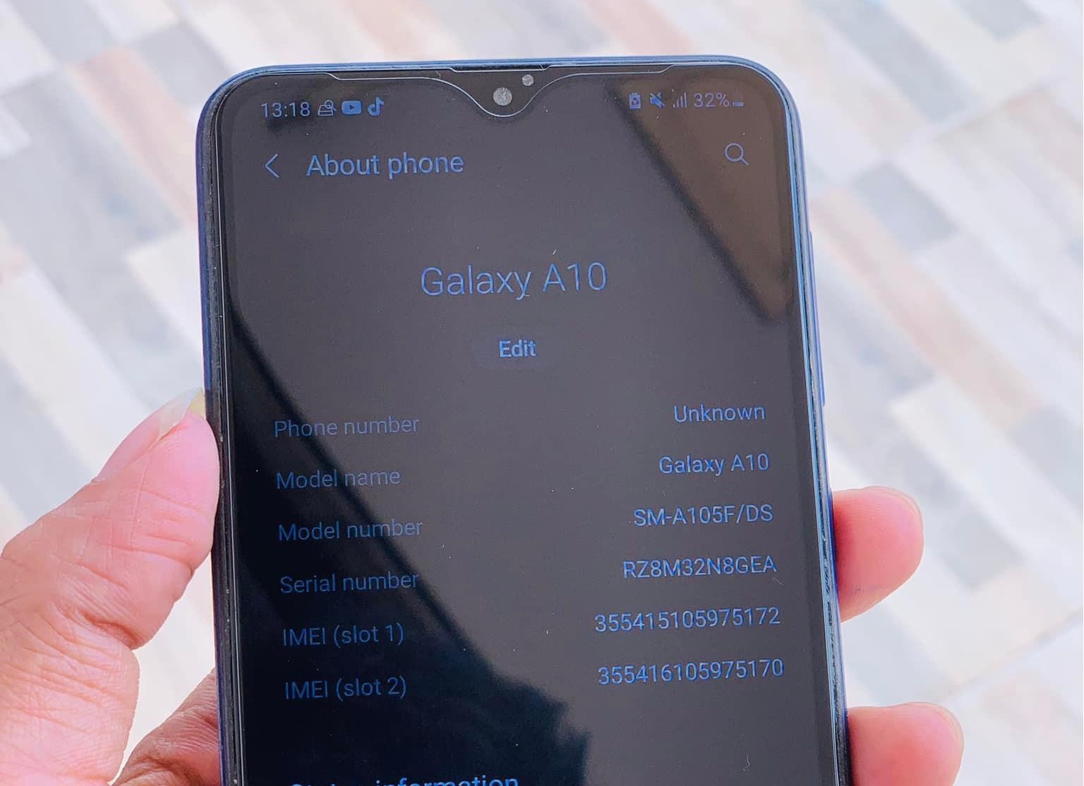 Samsung A10