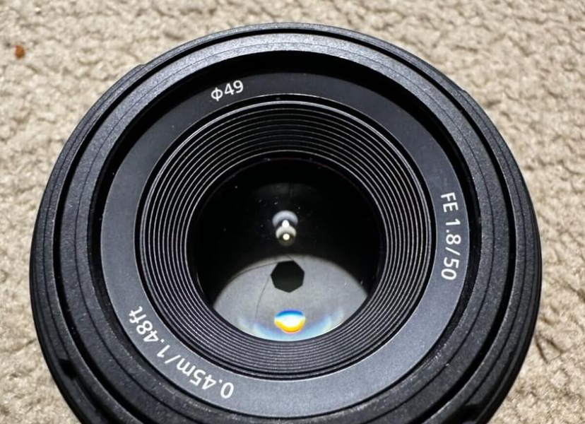 Sony 50mm 1.8 Lens