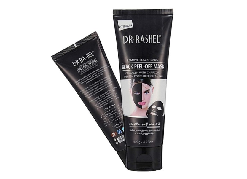 Dr.Rashel charcoal black peel of mask