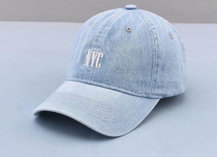 Denim cap