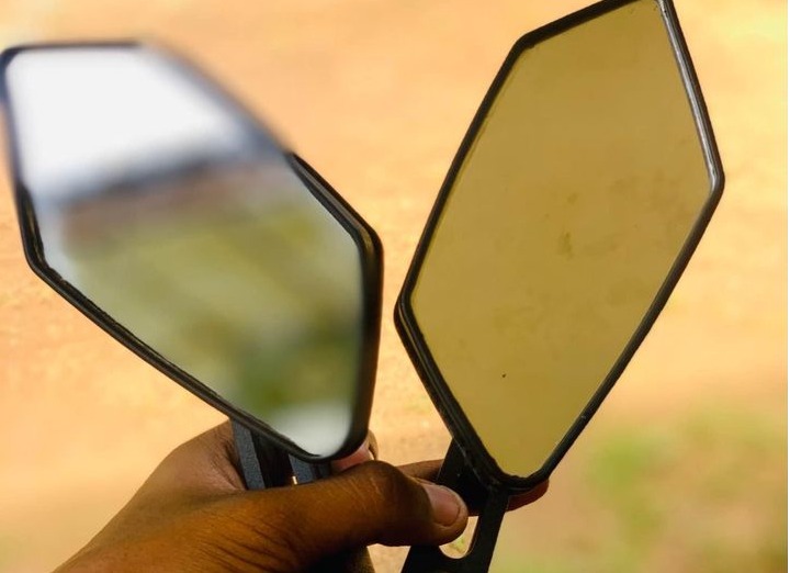 Motorcycle side mirrors