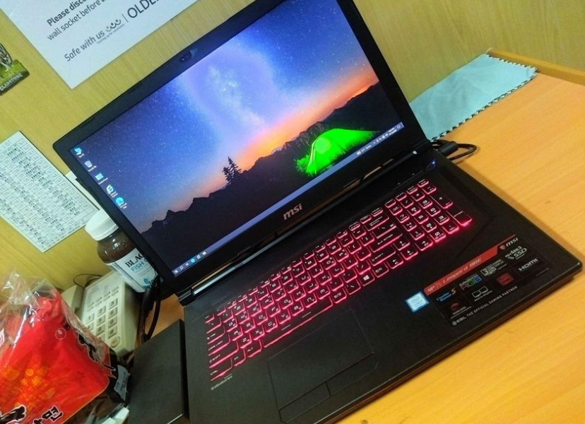 MSI laptop