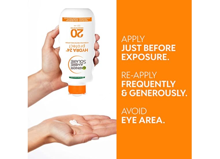 Garnier Ambre Solaire SPF 20 Protection Lotion