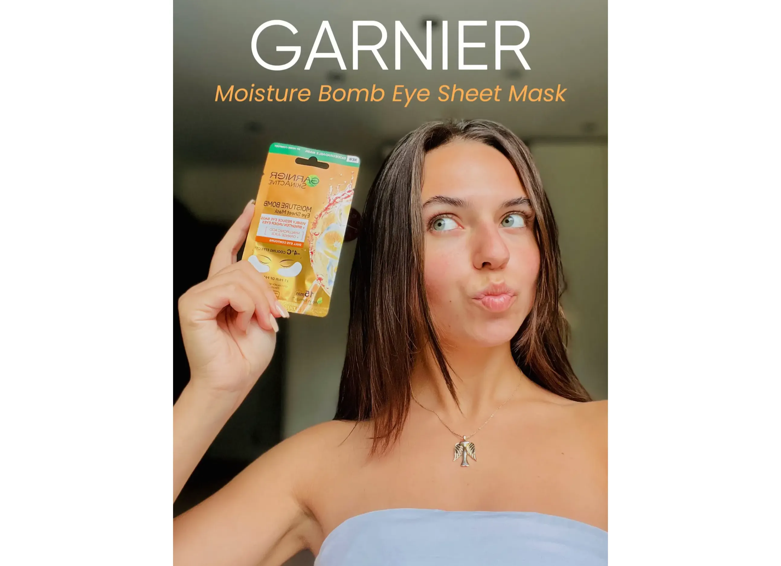 GARNIER Moisture Bomb Eye Sheet Mask for Dark Circles 6g