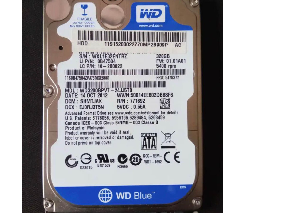 Laptop hard disk 1TB,