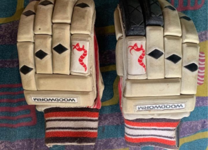 Cricket gloves & paf