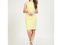 Sleeveless Bodycon Dress with Keyhole
