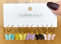 Butterfly 5 earrings (set)