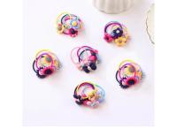 LOVE DADDY&MUMMY20Pcs/Box Cartoon Elastic Hair Bands Cute Bows Flower Rubber Band Hair Circle Sweet Hairbands for Kids Girls Hair Accessories