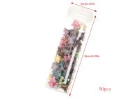 50PCS/Set Cute Hair Claws Small Size Mini Hairpin Hair Clips For Girls Korean Side Clip Bangs Clip Women Sweet Hair Accessories