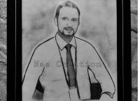 A4 size pencil sketch