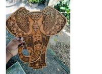 Wooden elephant 🐘