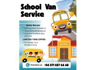 School van service 🚐