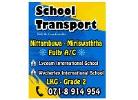 ✨️ School transport ✨️