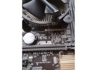 Asus h110m-c motherboard with intel i5 7400 processer and stock cooler