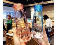 Glass water bottle