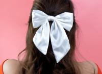 XL SATIN HAIR BOW